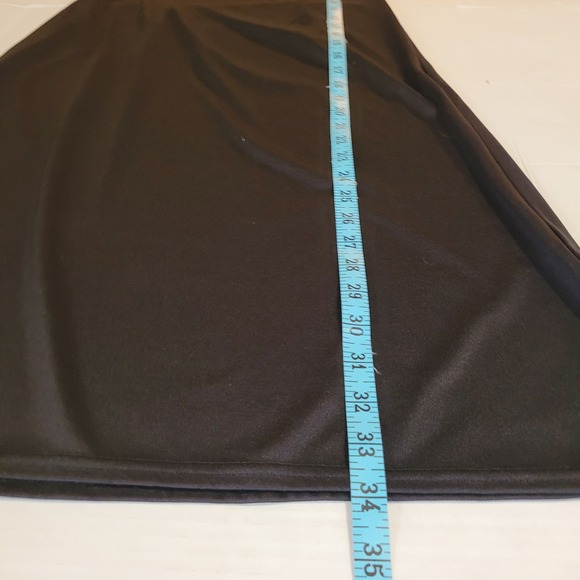 MSK Women's Slip Dress Spaghetti Straps Knee Length Intimate Size 4 Black - Picture 9 of 9